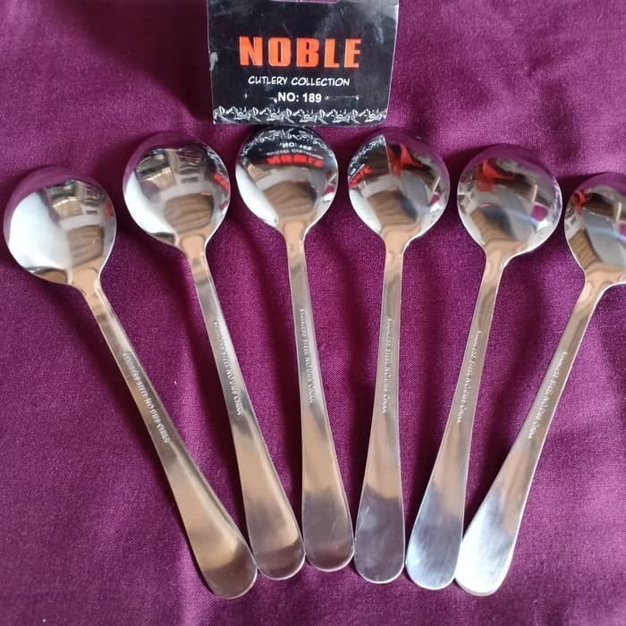 Sendok Makan Sendok Stainless Steel Tebal Sendok Noble
