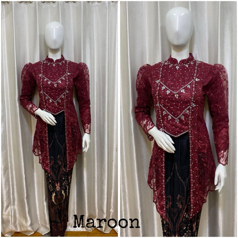Baju Tradisional Kebaya Halus & Dingin KEBAYA MODERN model kutu baru hijab /kebaya kondangan/kebaya