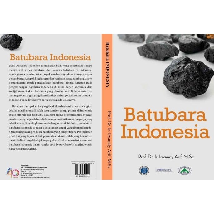 

READY STOK Buku batubara indonesia Prof. Dr. Ir. Irwandy Arif, M.Sc. FREE ONGKIR