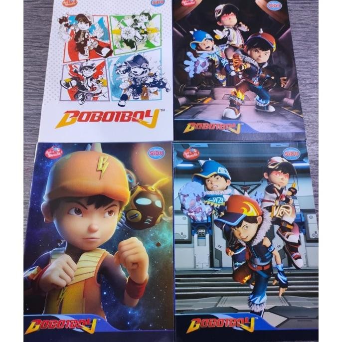 

SIDU BUKU TULIS BOBOIBOY ISI 58 LEMBAR PER PACK (ISI 10PCS)