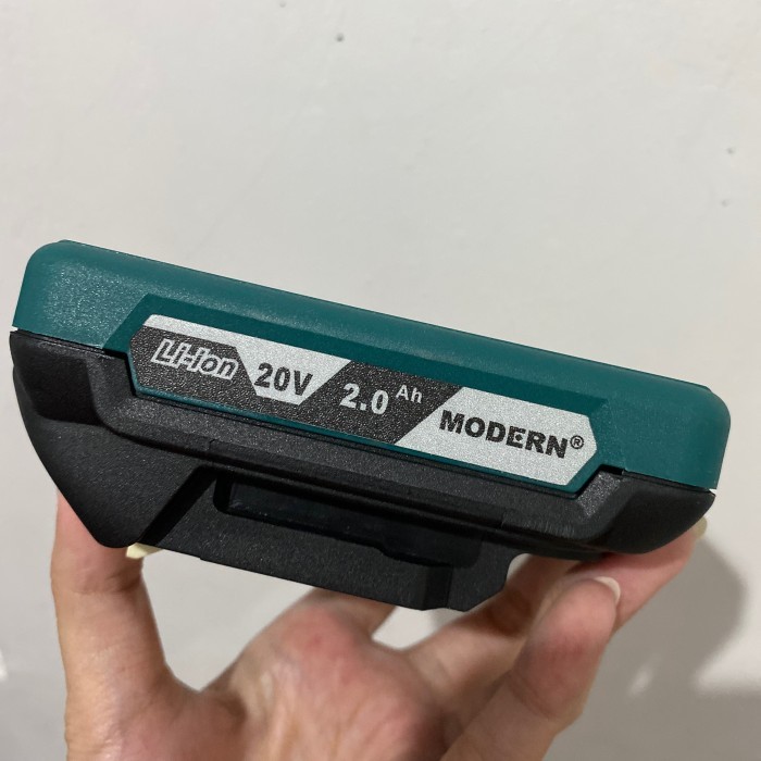 Baterai Modern ori 20V 4.0 Ah 20 volt batre bor impact wrench besar