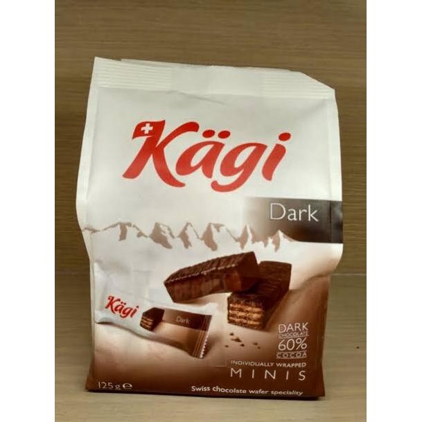 

Kagi Dark Minis Swiss Chocolate Wafer Stok Terbatas