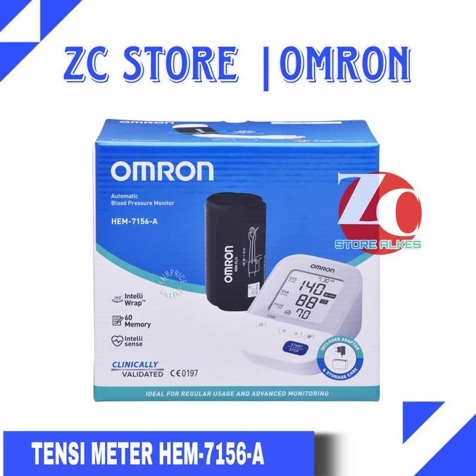 Omron Tensi Meter Digital Hem-7156-A (Adaptor) Original Terlaris