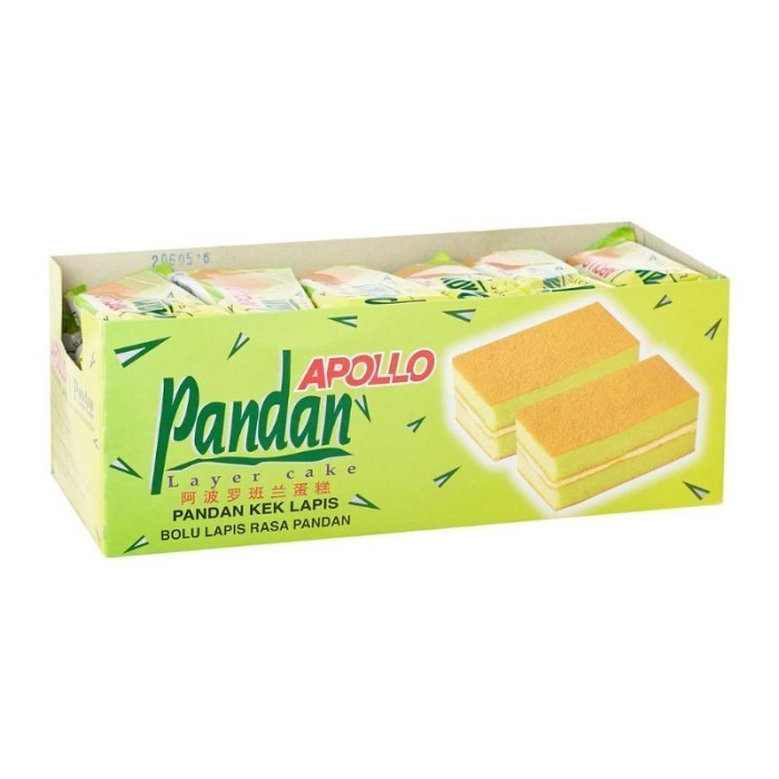 

APOLLO LAYER CAKE PANDAN KTK ISI 24S