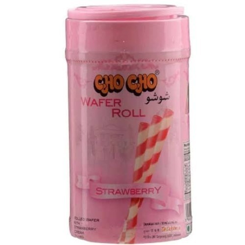 

CHO CHO WAFER ROLL STRAWBERRY 260G