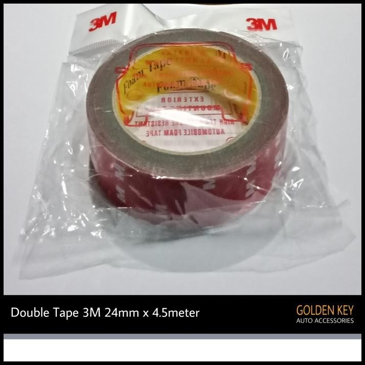 

BEST DEAL DOUBLE TAPE 3M 24MM X 4.5METER !!