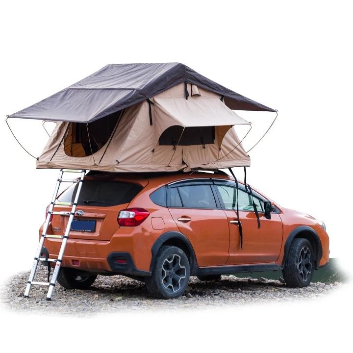 folding waterproof roof top tent 1-2 person soft shell outdoor camping car roof top tent