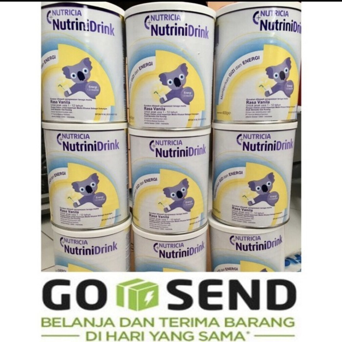 

Ready Susu Nutrini / Nutricia Nutrinidrink Powder 400 Gram Vanila