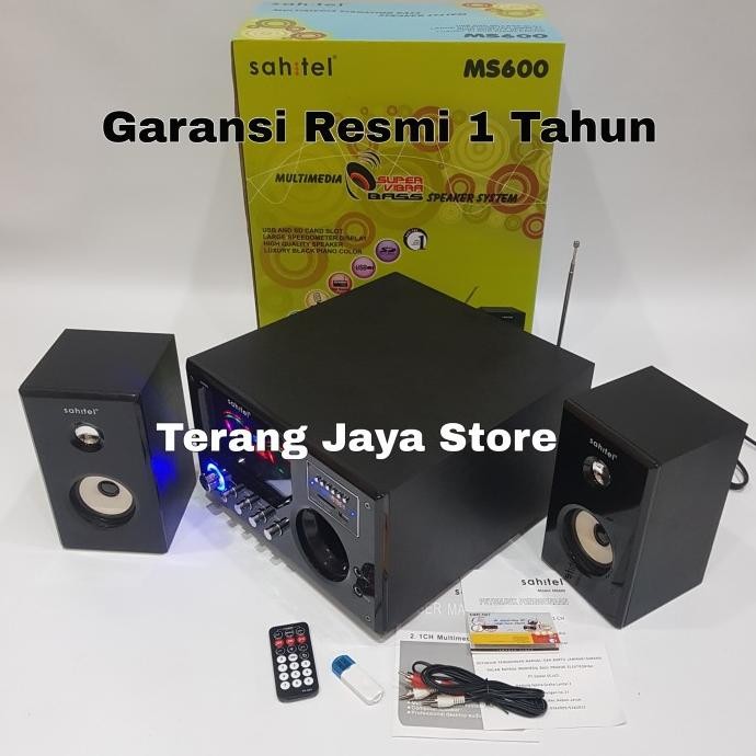 Speaker Multimedia Sahitel MS600 Speaker Super Vi Bass (New Model)