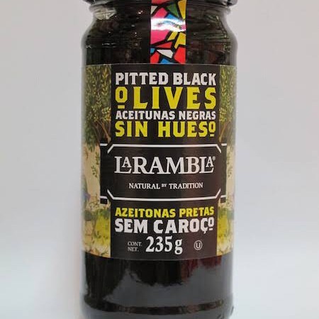

La Rambla Pitted Bla O 235Gr Buah Zaitun 235Gr