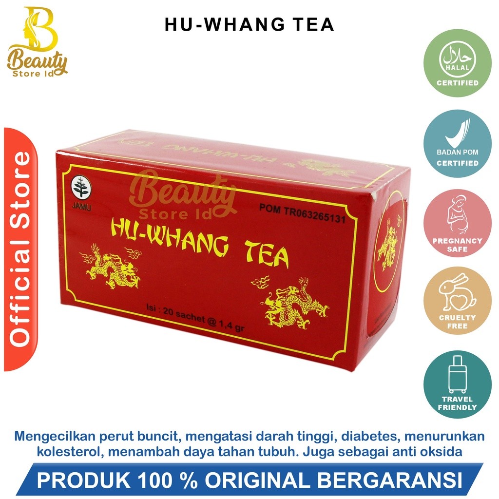 

Hu Whang Tea Nasa Original Teh Kesehatan Penurun Berat Badan Penurun Darah Tinggi Kolesterol Penambah Daya Tahan Tubuh Pelancar Sirkulasi Darah G6X3