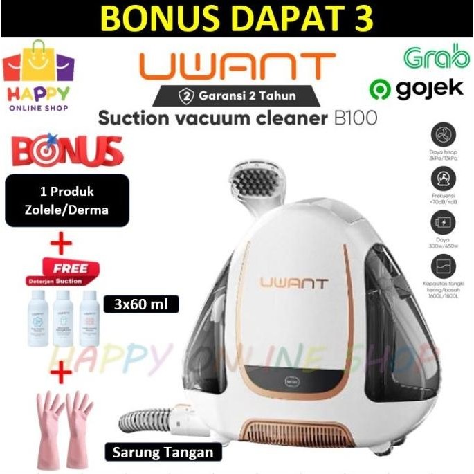 Uwant B100 Vacuum Cleaner Vacum Penyedot Debu Original Terlaris