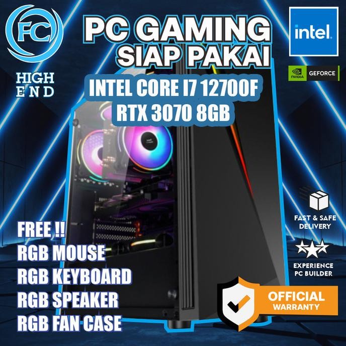 

PROMO PC GAMING I7 | I7-12700F | 16GB | RTX 3070 8GB NVIDIA