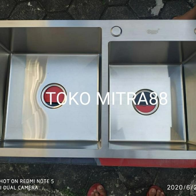 

PROMO KITCHEN SINK BOLZANO MILAN 8245 BAK CUCI PIRING STAINLES