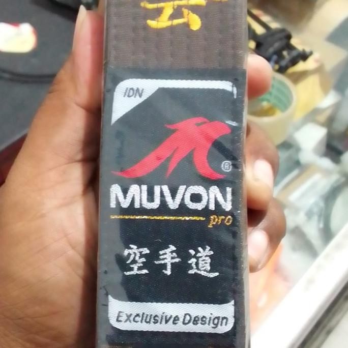 Sabuk Karate Coklat Muvon Sabuk Karate Coklat Muvon Sabuk Coklat Original Terlaris