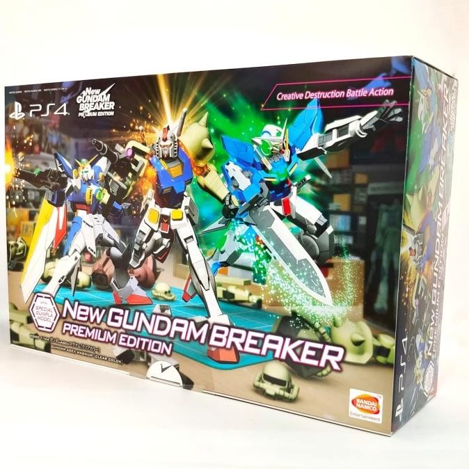 

PROMO PS4 NEW GUNDAM BREAKER (PREMIUM EDITION GUNPLA FIGURE) REG 3