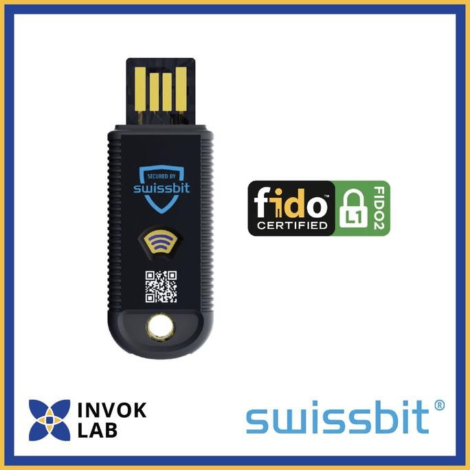 

PROMO SWISSBIT ISHIELD KEY FIDO2 (USB-A / NFC) HARDWARE SECURITY KEY