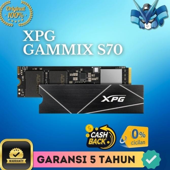 

PROMO SSD XPG GAMMIX S70 BLADE 512GB 1TB 2TB 4TB SSD M.2 NVME PCIE GEN4X4