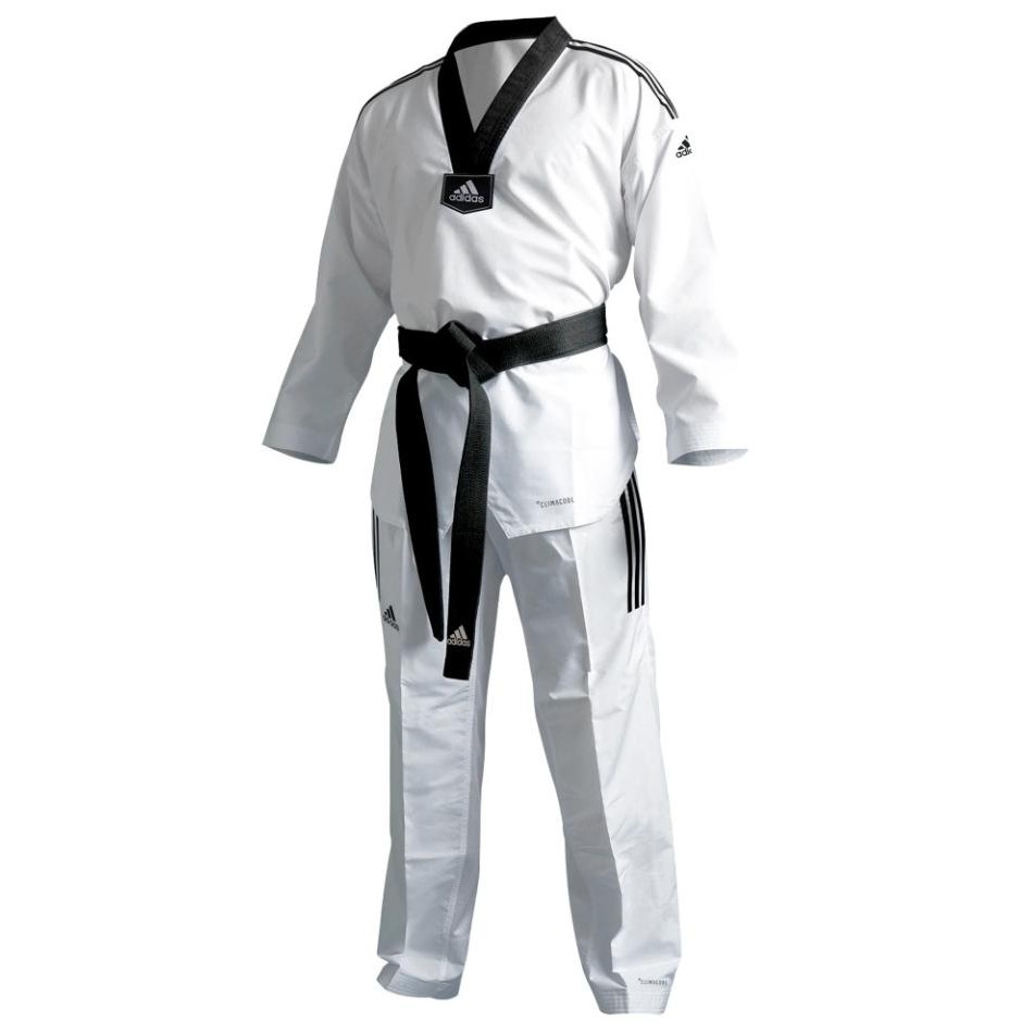 Adidas Adi-Fighter Tkd Uniform 3 Stripe (Baju Taekwondo) - Wt Approved Original Terlaris