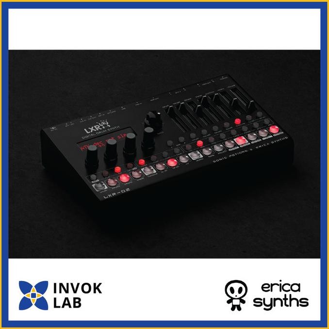 

PROMO ERICA SYNTHS DRUM SYNTHESIZER LXR-02 DESKTOP INSTRUMENT
