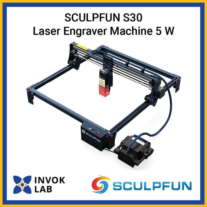

PROMO SCULPFUN S30 DESKTOP LASER ENGRAVER MACHINE 5W