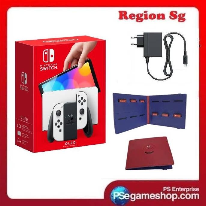 

PROMO (TUKAR TAMBAH CONSOLE) NINTENDO SWITCH OLED MODEL WHITE SET