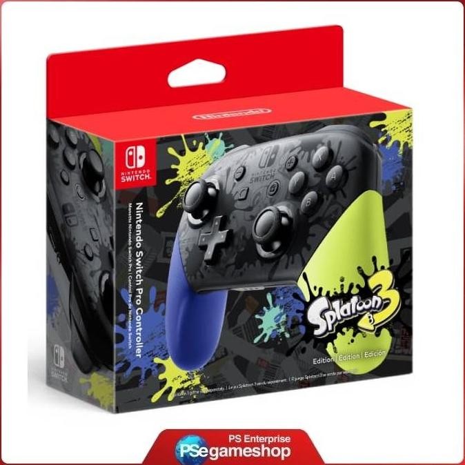 

PROMO NINTENDO SWITCH PRO CONTROLLER - SPLATOON 3 EDITION
