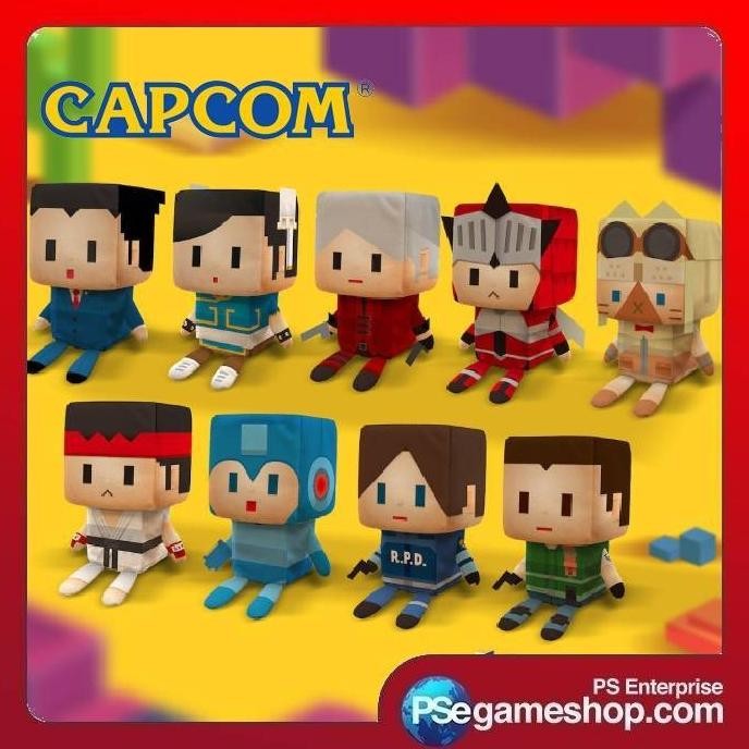 

PROMO CAPCOM VOXENATION PLUSH CAPCOM 40TH COLLECTION