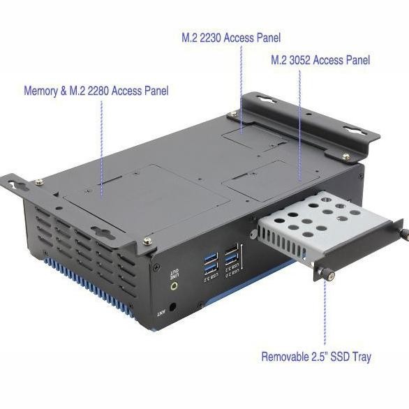 

PROMO AAEON BOXER-6646-ADP FANLESS COMPACT EMBEDDED COMPUTER WITH 12TH/13TH GEN INTEL CORE I7/I3 PROCESSOR