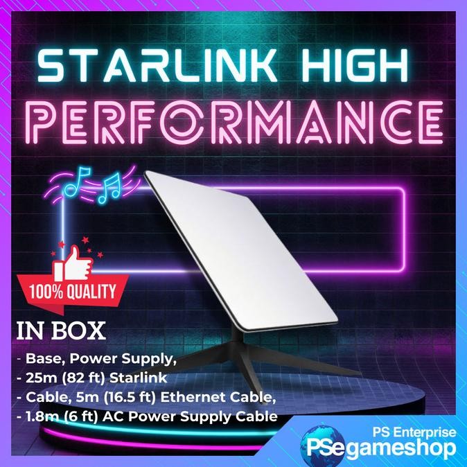 

PROMO STARLINK HIGH PERFORMANCE KIT FOR BUSINESS / GARANSI RESMI / V2