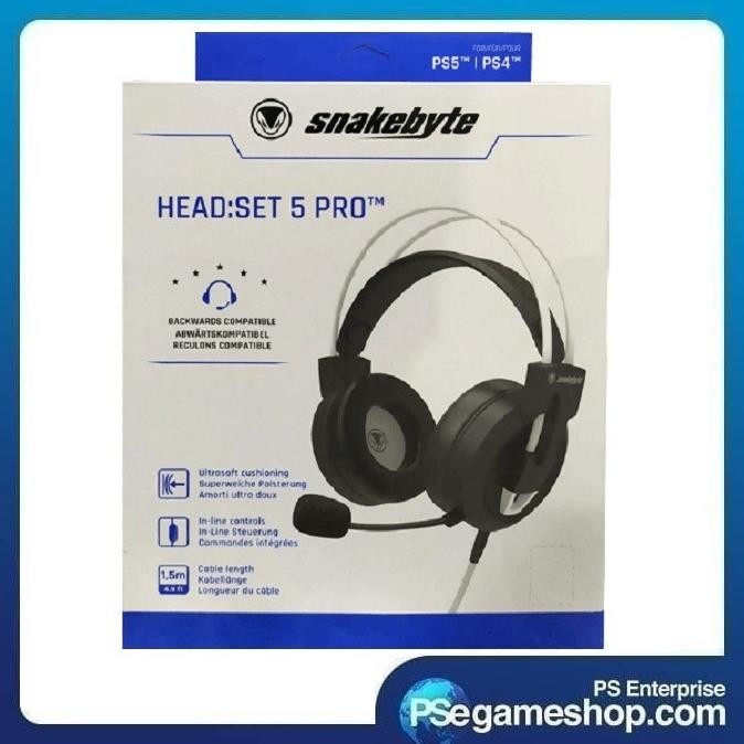 

PROMO SNAKEBYTE HEADSET 5 PRO FOR PS5