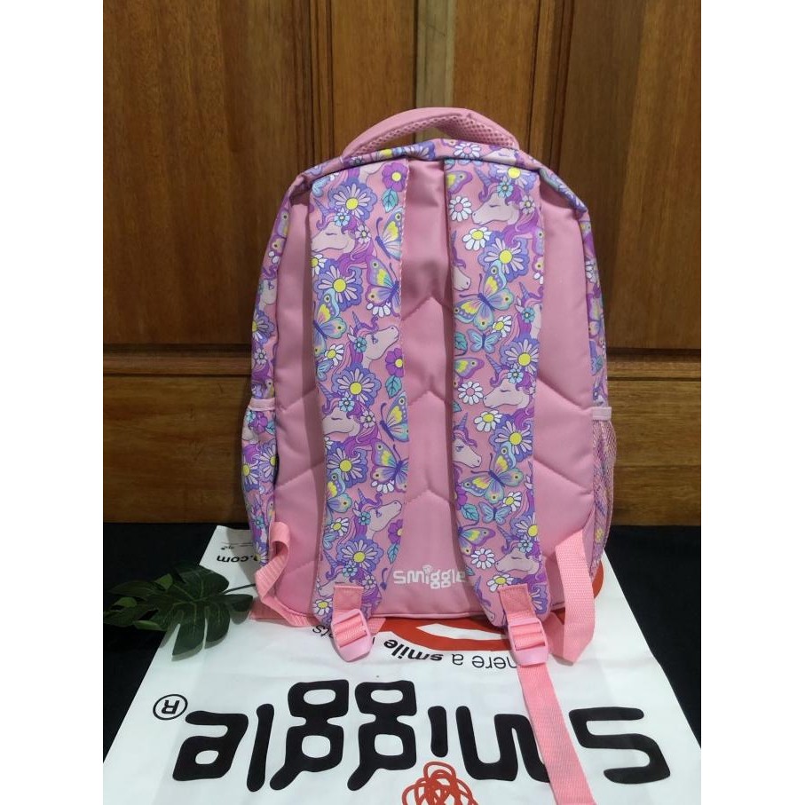 smiggle hey there backpack original/tas smiggle unicorn original