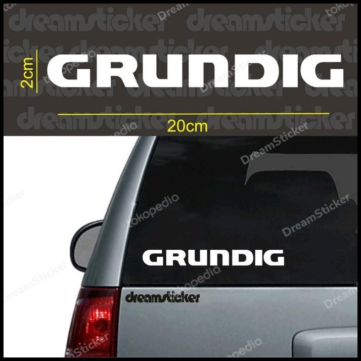 

DISKON STICKER STIKER GRUNDIG !!!