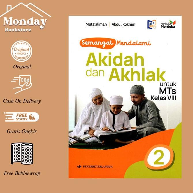 

GRATIS ONGKIR SEMANGAT MENDALAMI AKIDAH & AKHLAK MTS KLS.8/KM - ERLANGGA TERLENGKAP