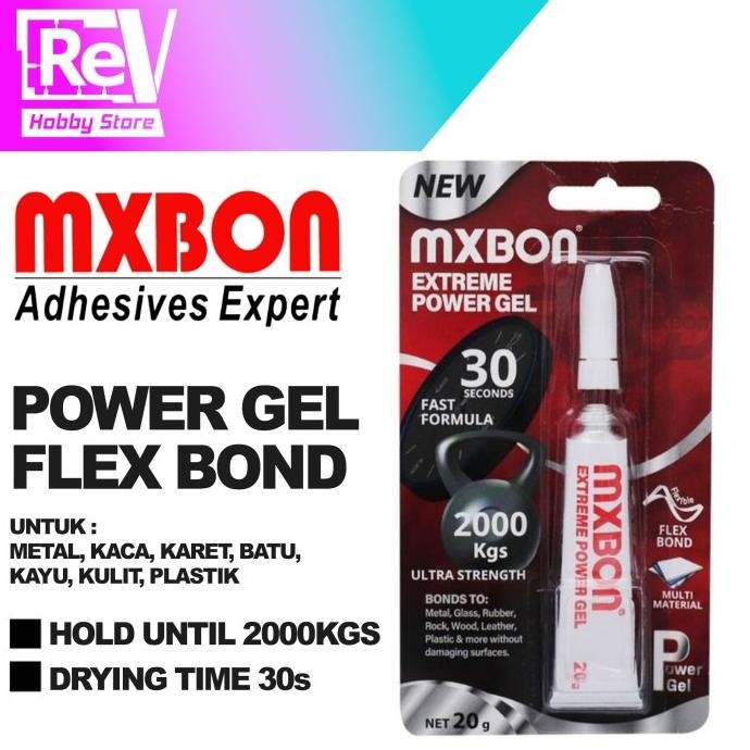 

MXBON EXTREME GLUE GEL TYPE LEM SUPER EXTREME