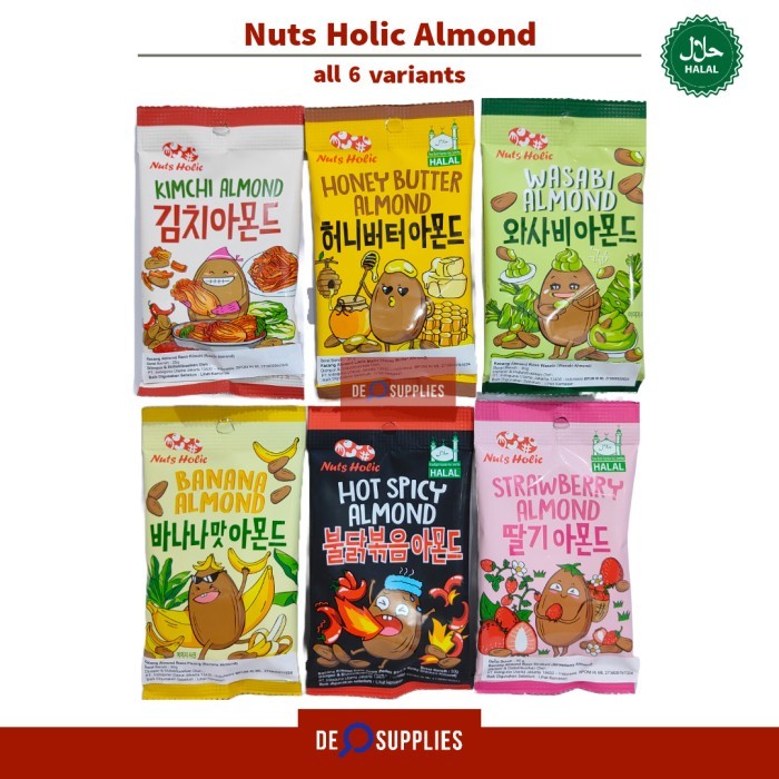 

Nut Holic Almond Honey Butter Waabi Imchi Banana Hot Tra