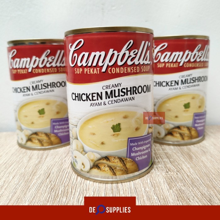 

Campbell Chien Muhroom Oup Creamy 300Gr Up Ayam Jamur Ua