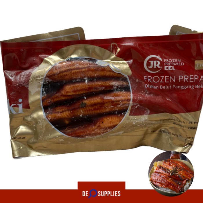 

Unagi Abayai 200Gr Belut Panggang Jepang Frozen Eel Japan Halal