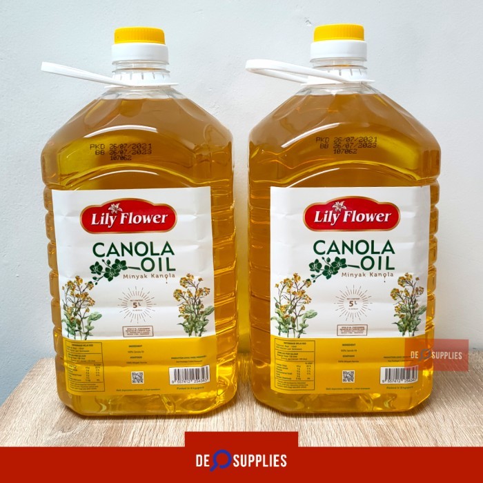 

Lily Flower Canola Oil 5L Nya Anola Lilyflower 5 L Pore