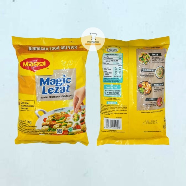 

Maggi Lezat 1kg Magic Lezat 6pcs x 1kg / Dus / Karton (KHUSUS KARGO)