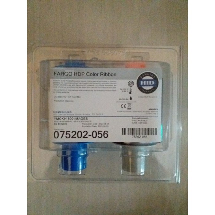 Ribbon FARGO HDP 5000 PN 075202 056 ORIGINAL