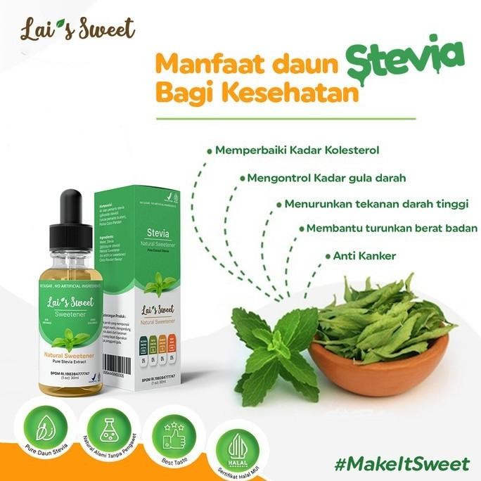 

Stevia Cair Original 30 Ml Combo 10 botol