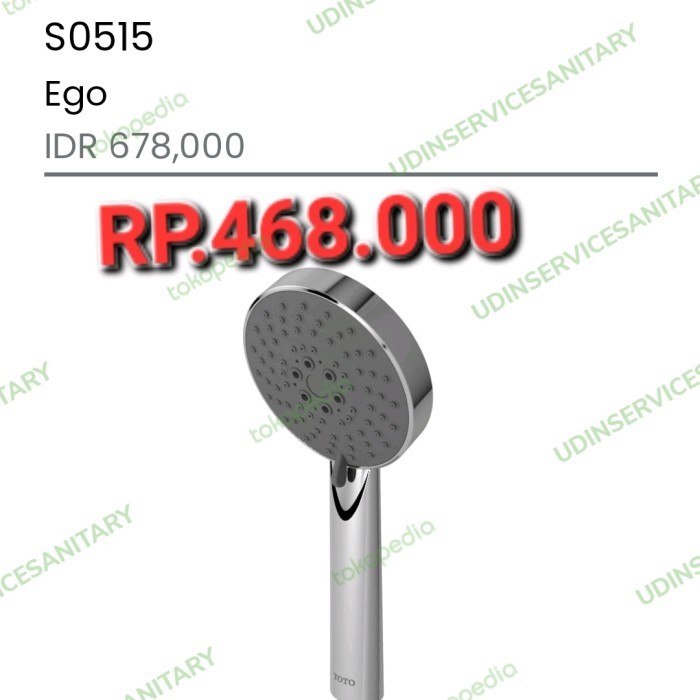 TOTO S0515 "EGO" HAND SHOWER (5FUNCTION)