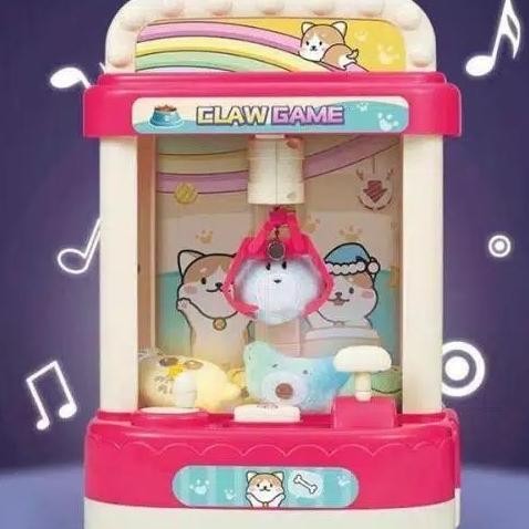Mainan Edukasi Anak Mesin Capit Boneka Claw Game Jepit Boneka Timezone