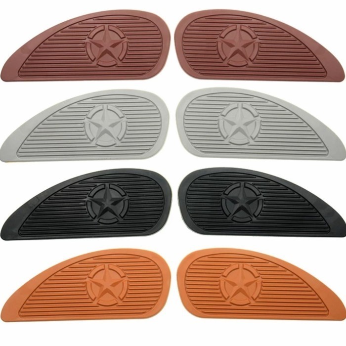 Tank Pad Universal Emblem Tangki Rubber Karet Tangki Motor custom