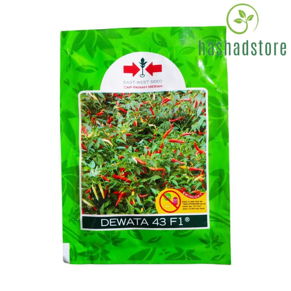 Kk - Benih Cabe Cabai Rawit DEWATA 43 F1 Isi 2250 Butir Cap Panah Merah