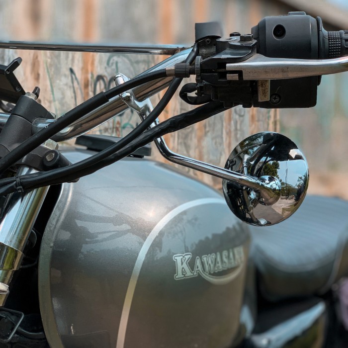 Spion Handle spion di pasang di stang motor spion custom