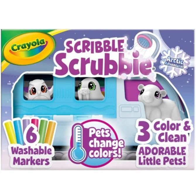 

CRAYOLA Scribble Scrubbie Artic Pet Snow Explorer