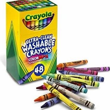 

Crayola Ultra Clean Washable Crayons Color Max 48 Colors