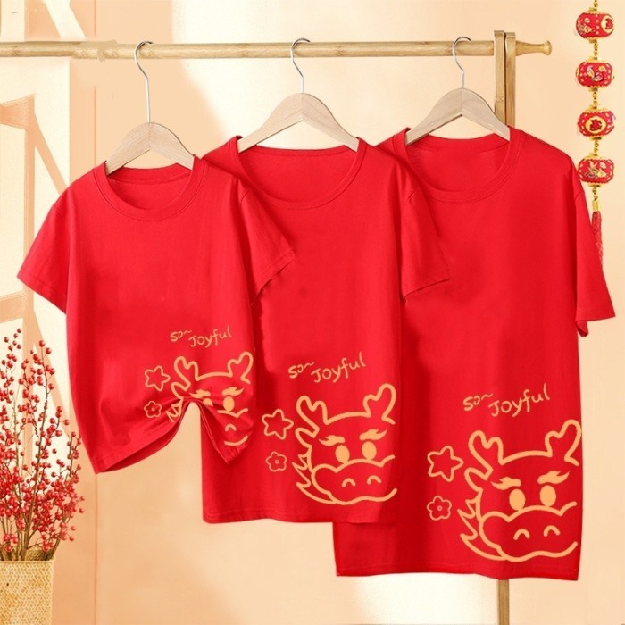 

Imlek BAGUS!!! Sallvan-Baju Kaos Couple Keluarga Imlek/Chinese New Year 2024 - Anak XL Limited